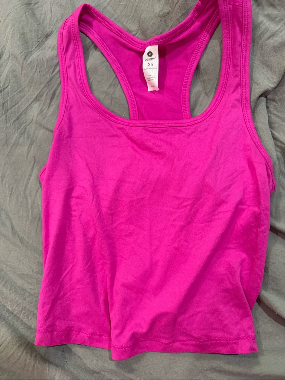 90 Degree Women's Racerback Tank Top - Fuchsia